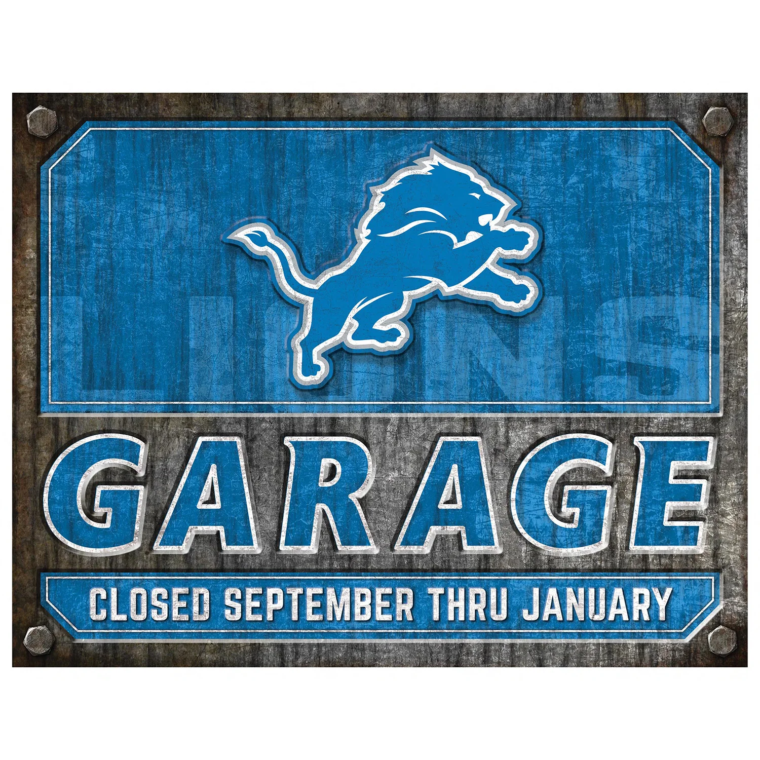NFL Garage Metal Sign - Image 24