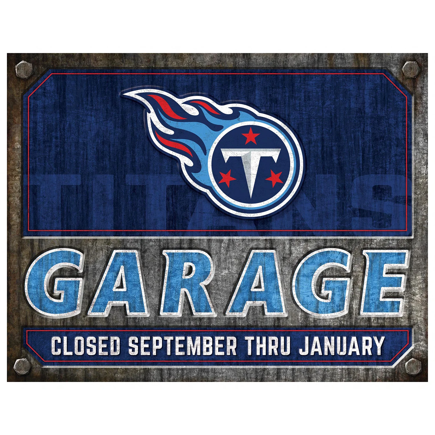 NFL Garage Metal Sign - Image 6