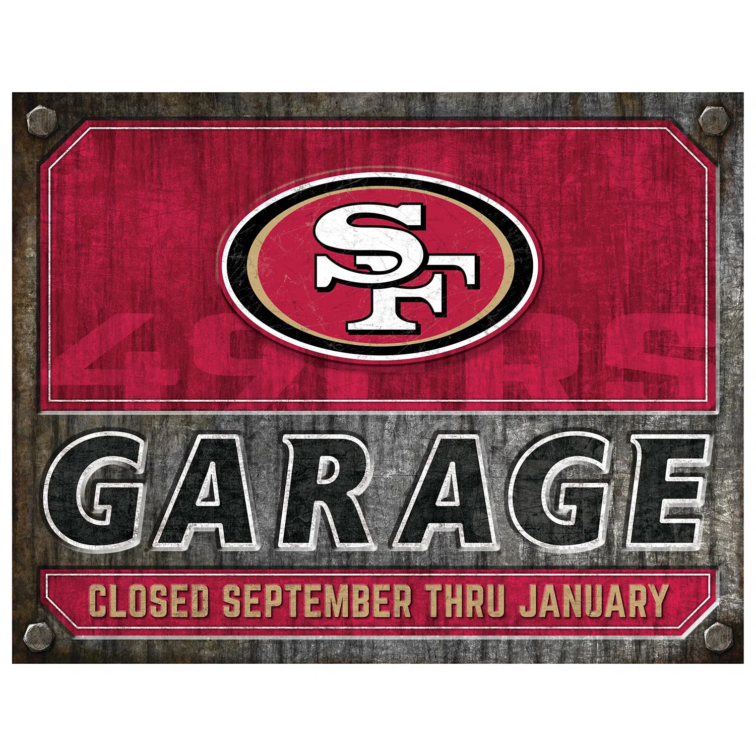 NFL Garage Metal Sign - Image 8