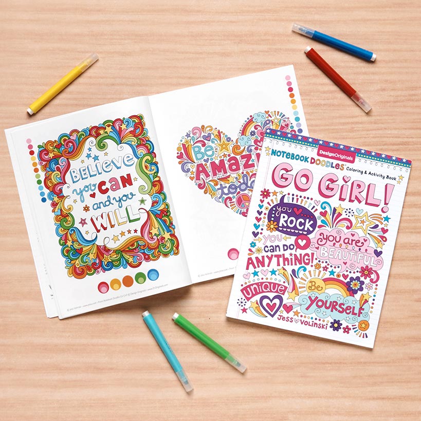 Notebook Doodles Coloring & Activity Books - Image 3