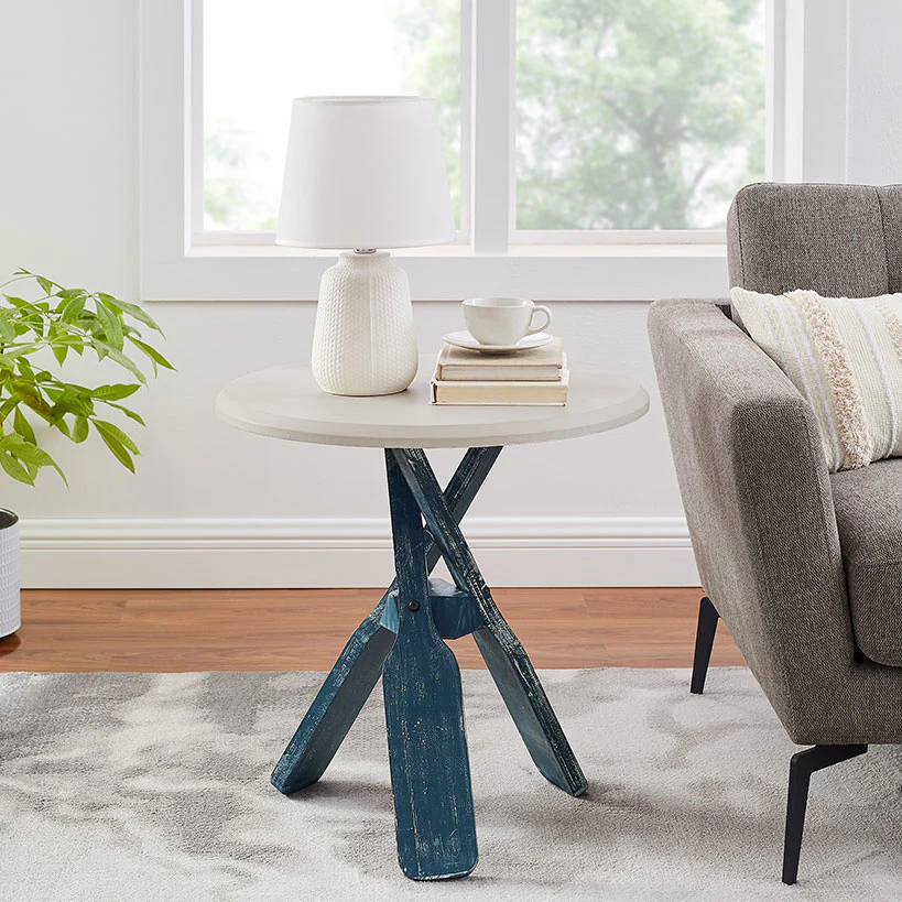 Rustic Nautical Side Table