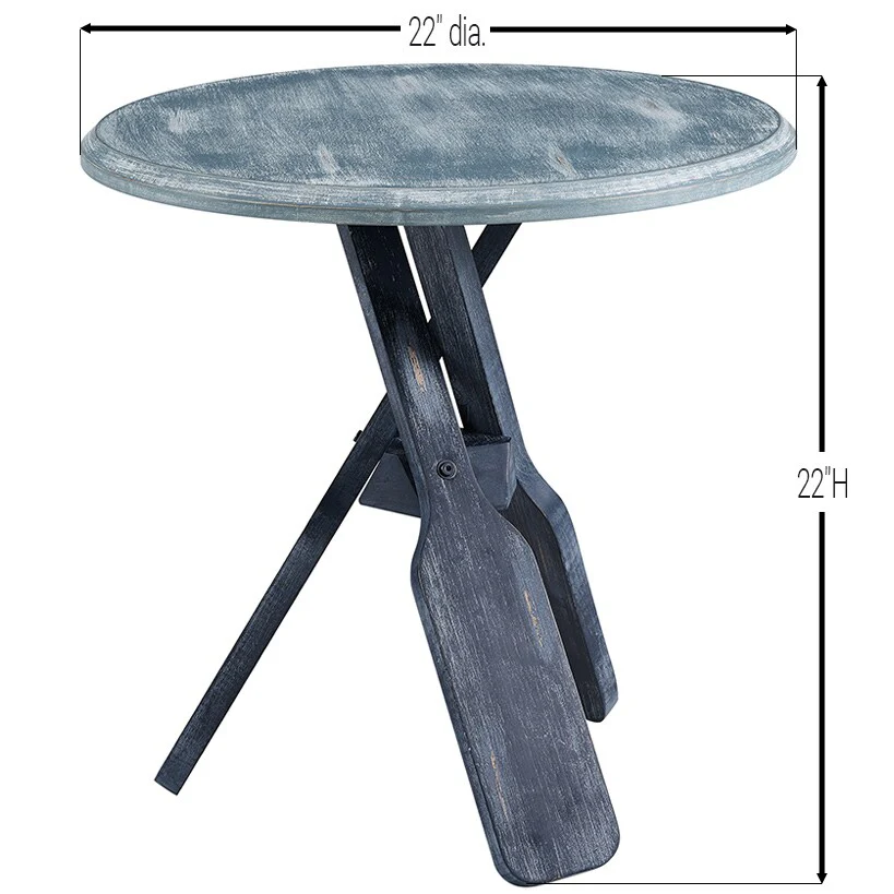 Rustic Nautical Side Table - Image 4