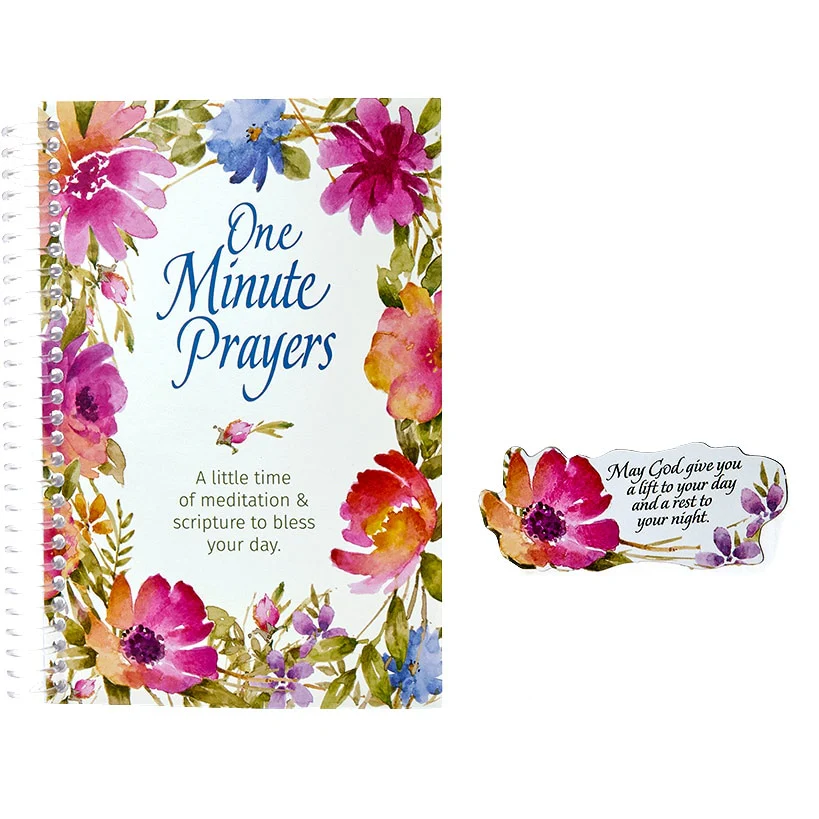 One Minute Prayers Notebook with Bonus Magnet - Image 6