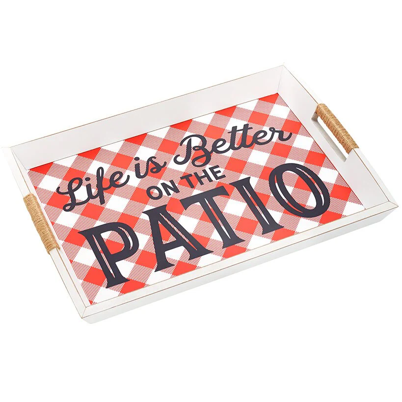 Outdoor BBQ Serving Tray or Caddy - Image 4
