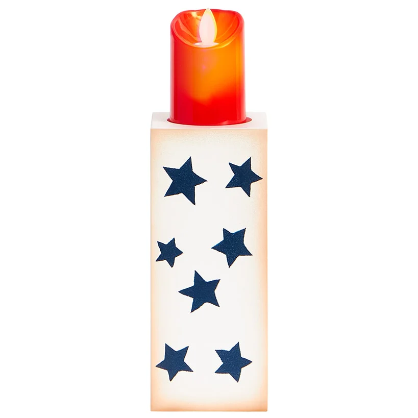 Patriotic LED Candle Set - Image 4