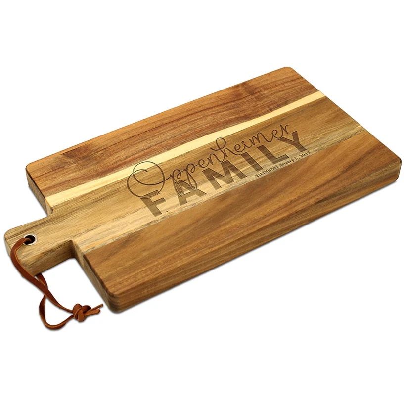 Personalized Acacia Wood Cutting Boards - Image 5