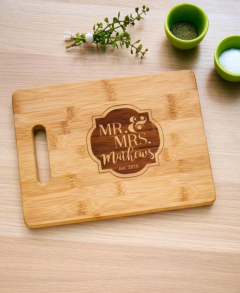 Personalized Bamboo Engraved Cutting Board - Image 4