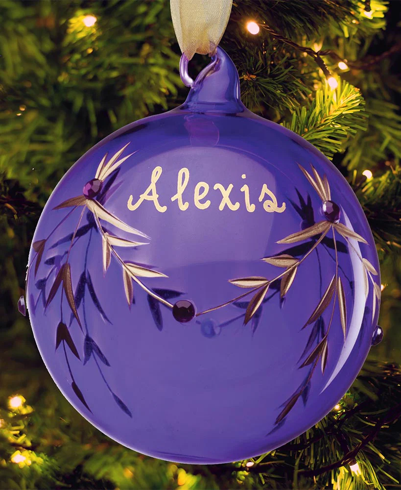 Personalized Birthstone Ornament - Image 3