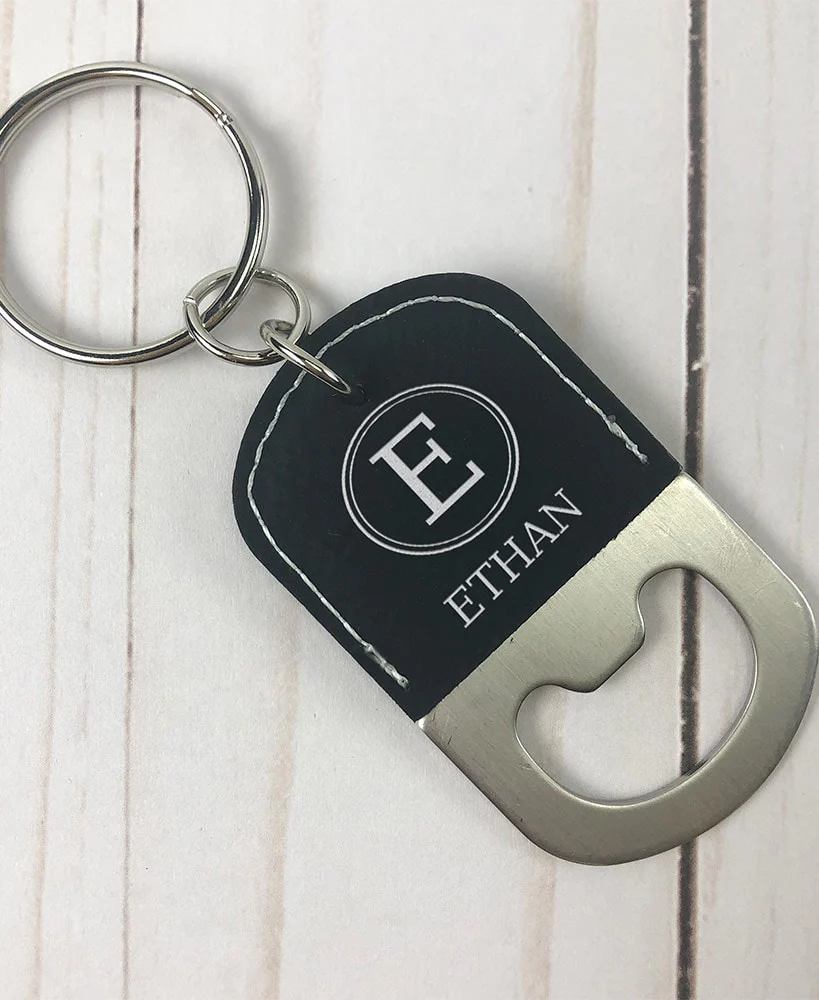 Personalized Bottle Opener Key Chains - Image 2