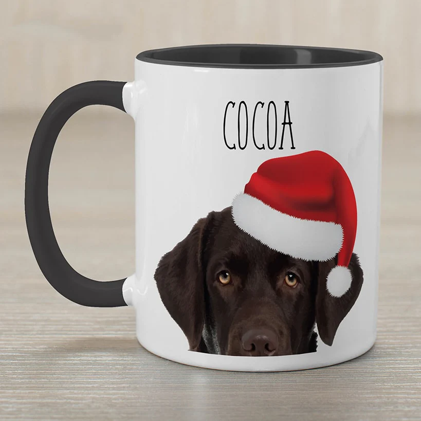 Personalized Christmas Pet Mug - Image 6