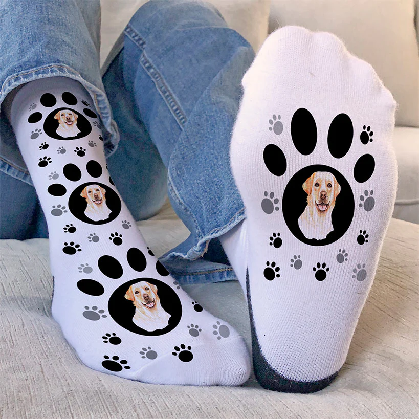 Personalized Dog Breed Crew Socks - Image 8