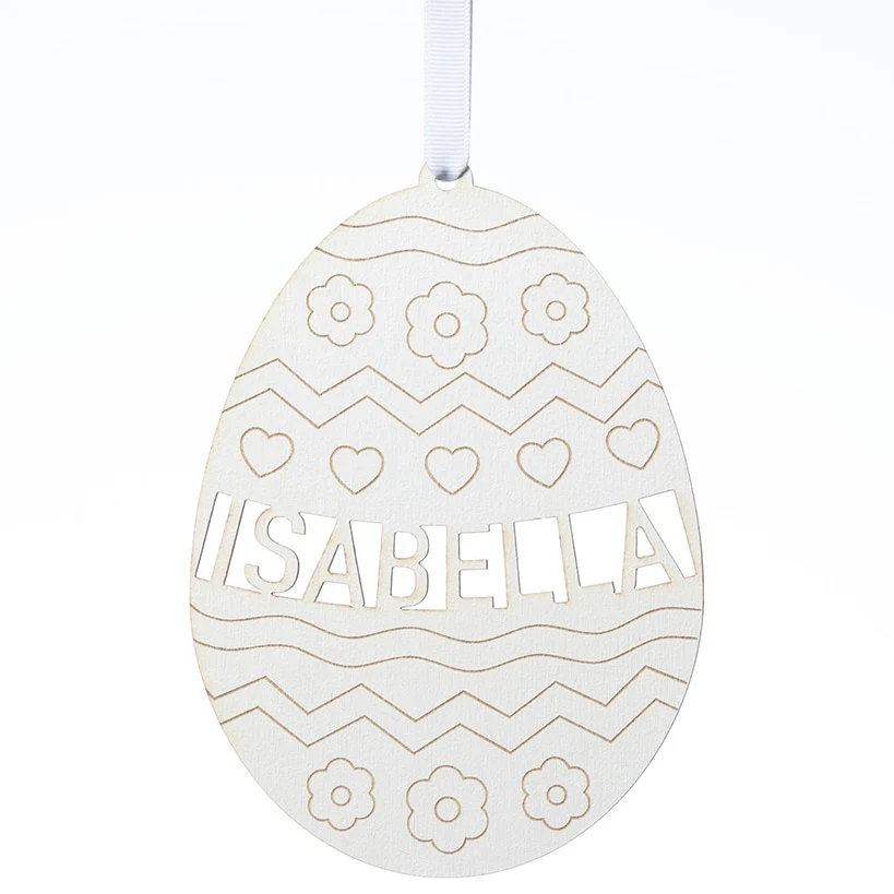 Personalized Easter DIY Wood Egg - Image 6