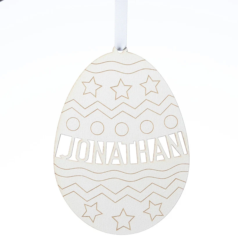 Personalized Easter DIY Wood Egg - Image 7