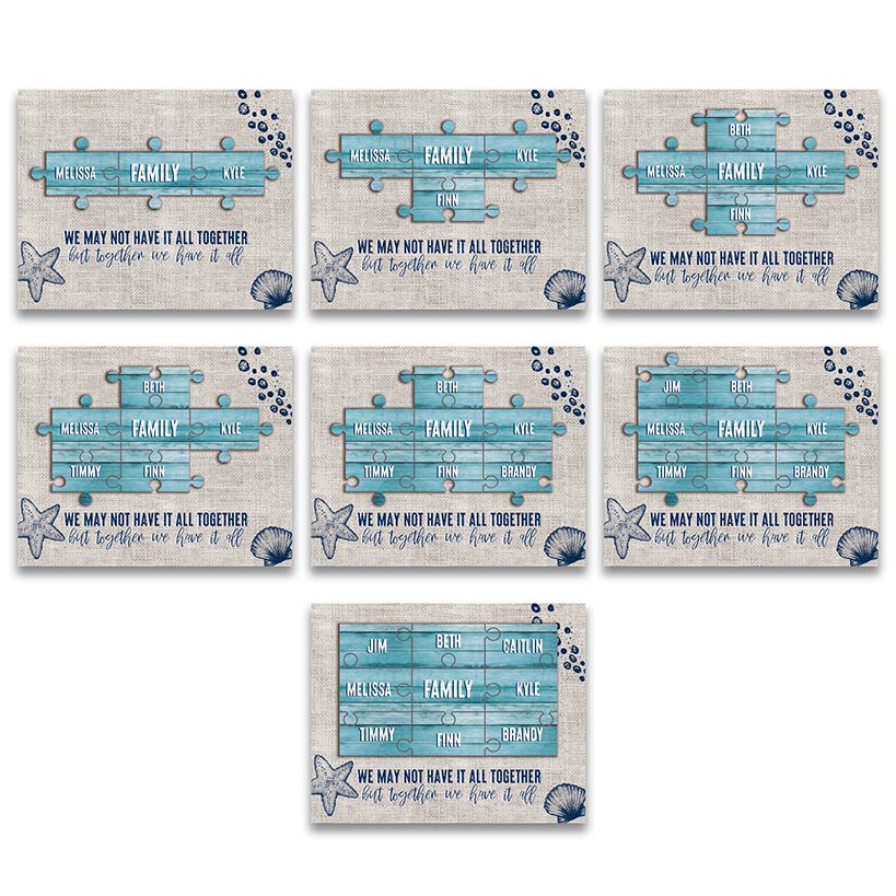 Personalized Family Puzzle Wall Signs - Image 10