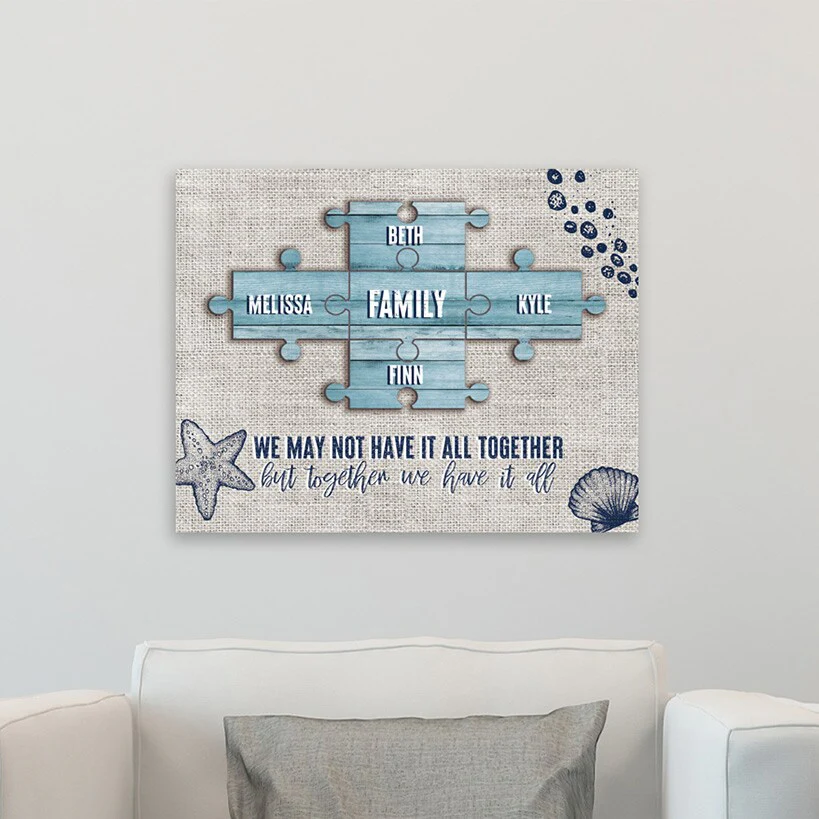 Personalized Family Puzzle Wall Signs - Image 3