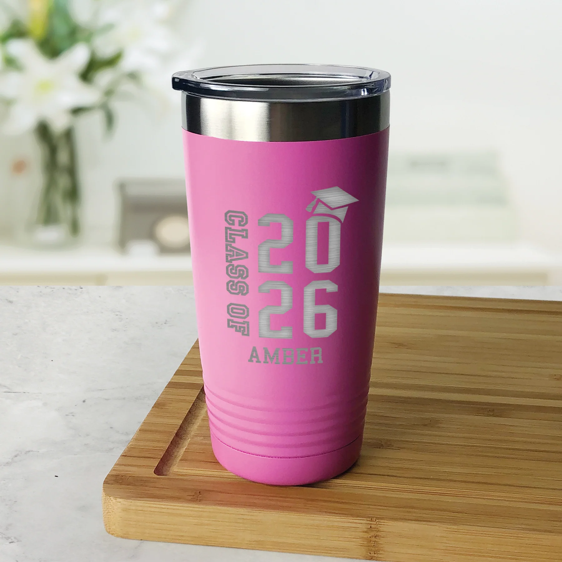 Personalized Graduation Class of Tumbler 20oz - Image 4