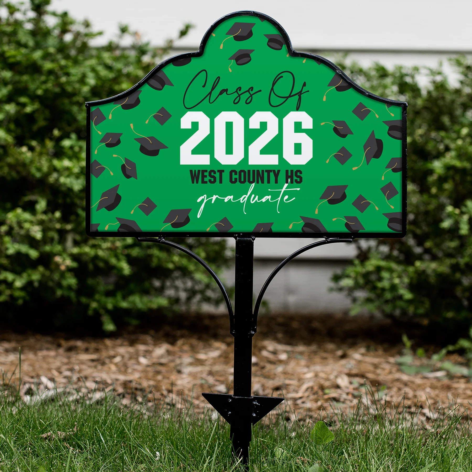 Personalized Graduation Magnet Yard Sign - Image 4