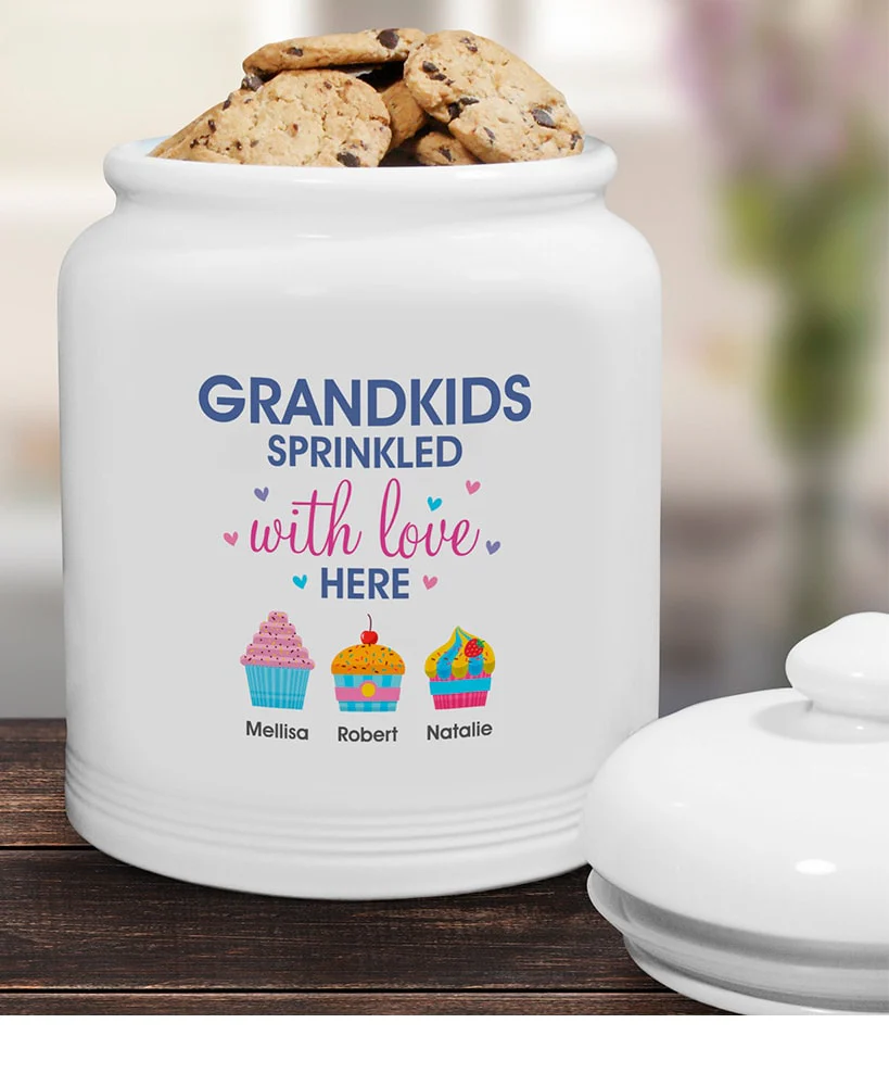 Personalized Grandkids Sprinkled with Love Kitchen Collection - Image 6