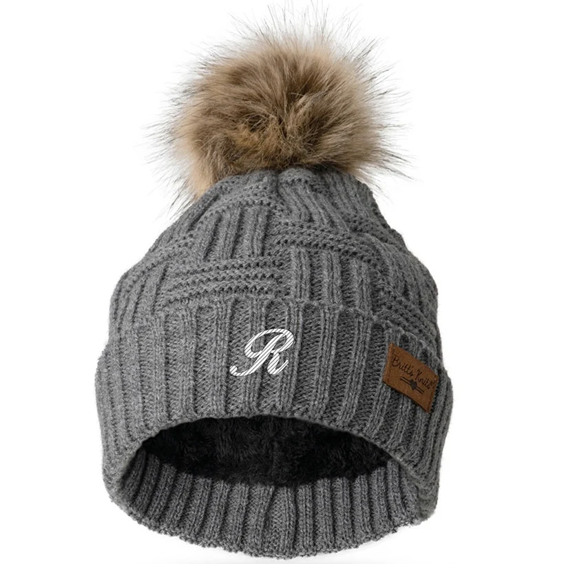 Personalized Initial Adult Knit Hat - Image 5