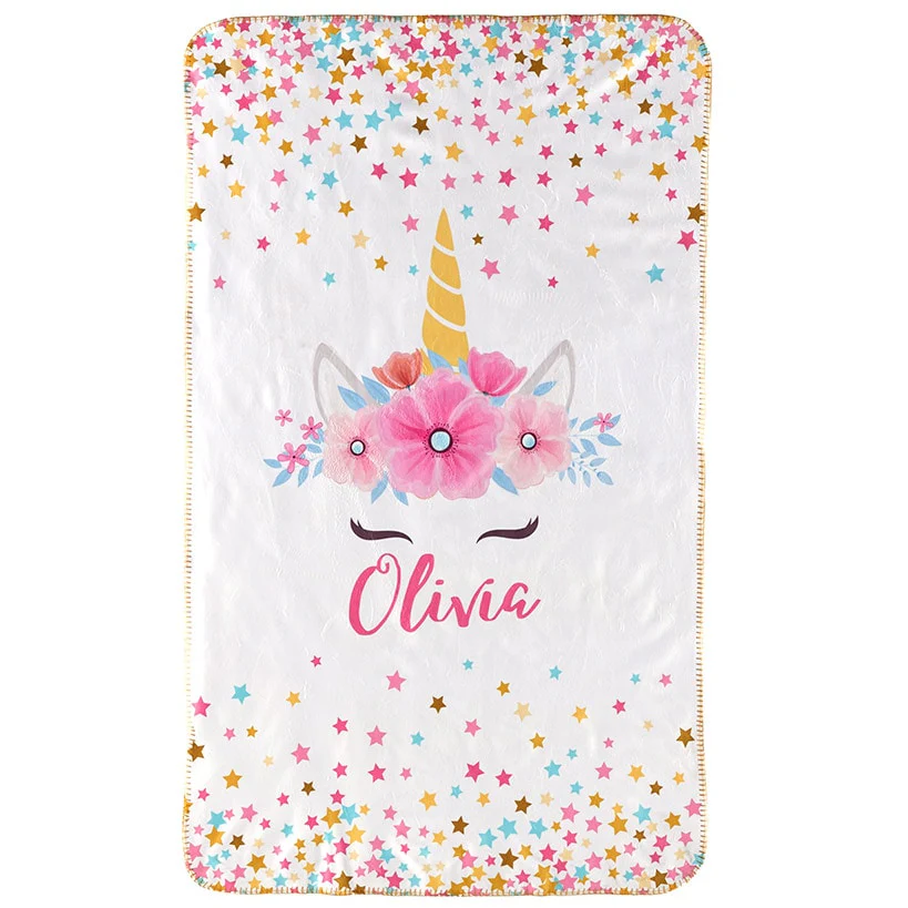 Personalized Kids' Sherpa Throws - Image 11