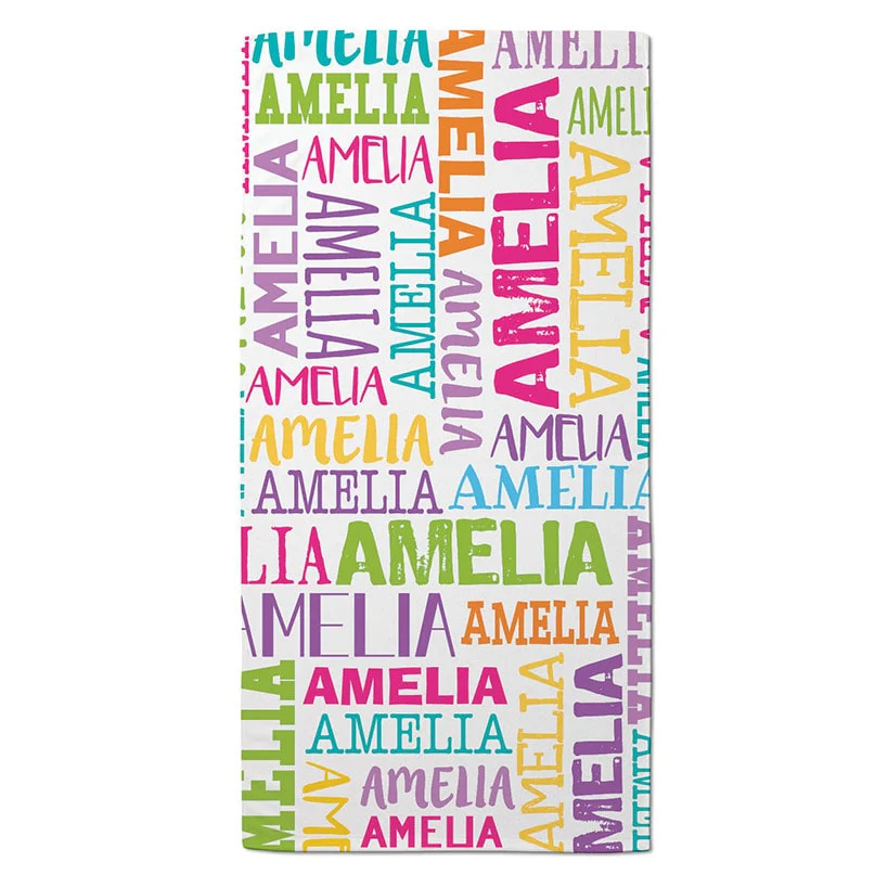 Personalized Name Beach Towels - Image 4