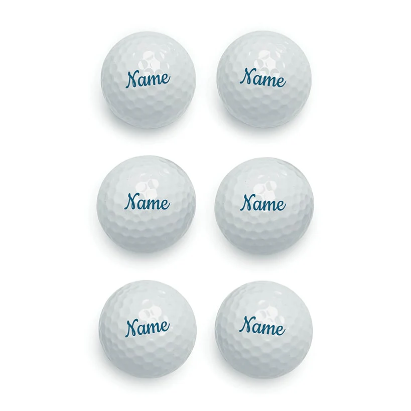 Personalized Name Golf Balls Set of 6 - Image 5