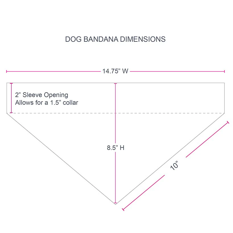 Personalized Pet Bandana Spring Plaid - Image 2