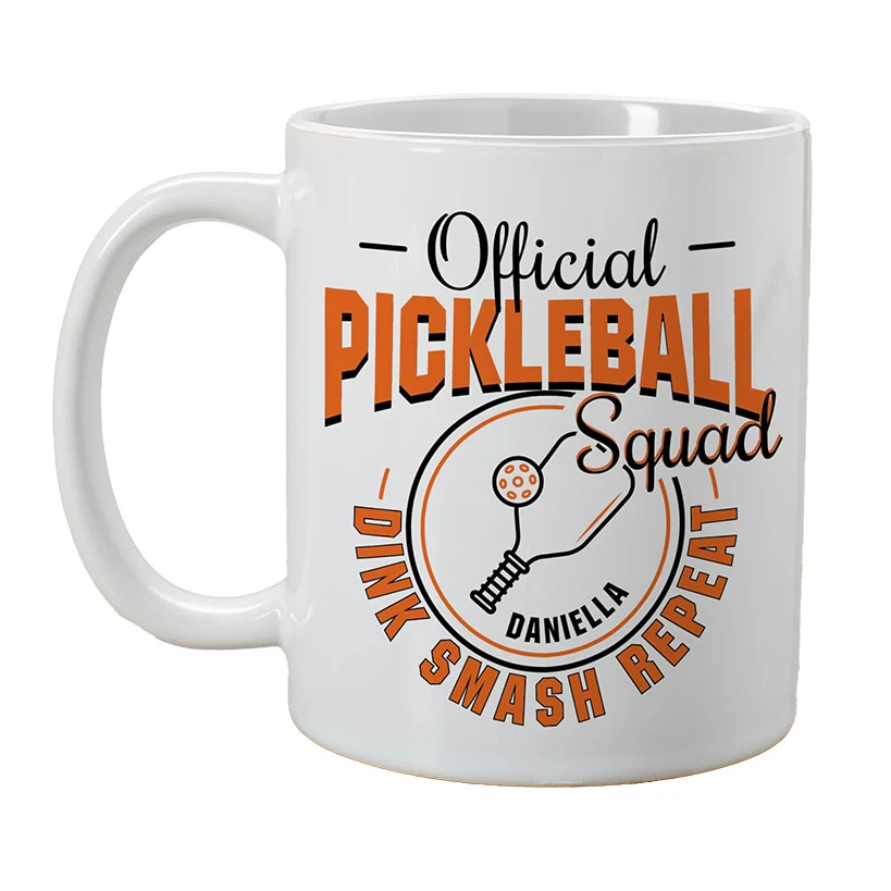 Personalized Pickleball Squad Coffee Mug - Image 2