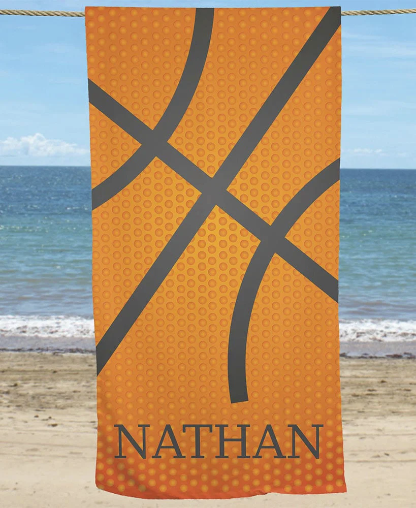 Personalized Sports Beach Towels - Image 3