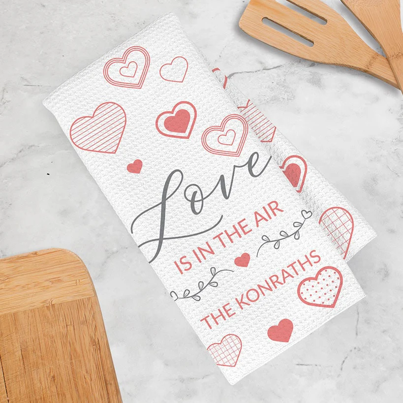 Personalized Spring Tea Towel - Image 3