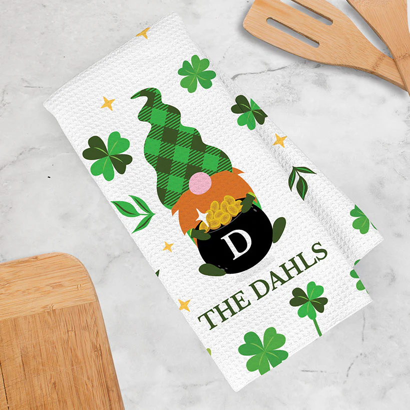 Personalized Spring Tea Towel - Image 4