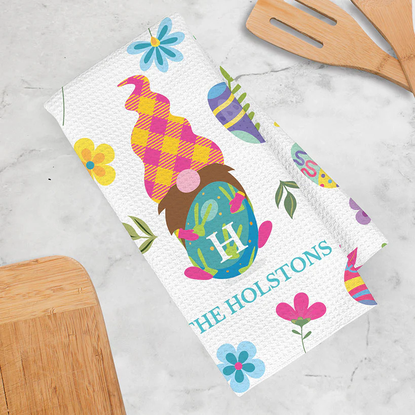 Personalized Spring Tea Towel - Image 6