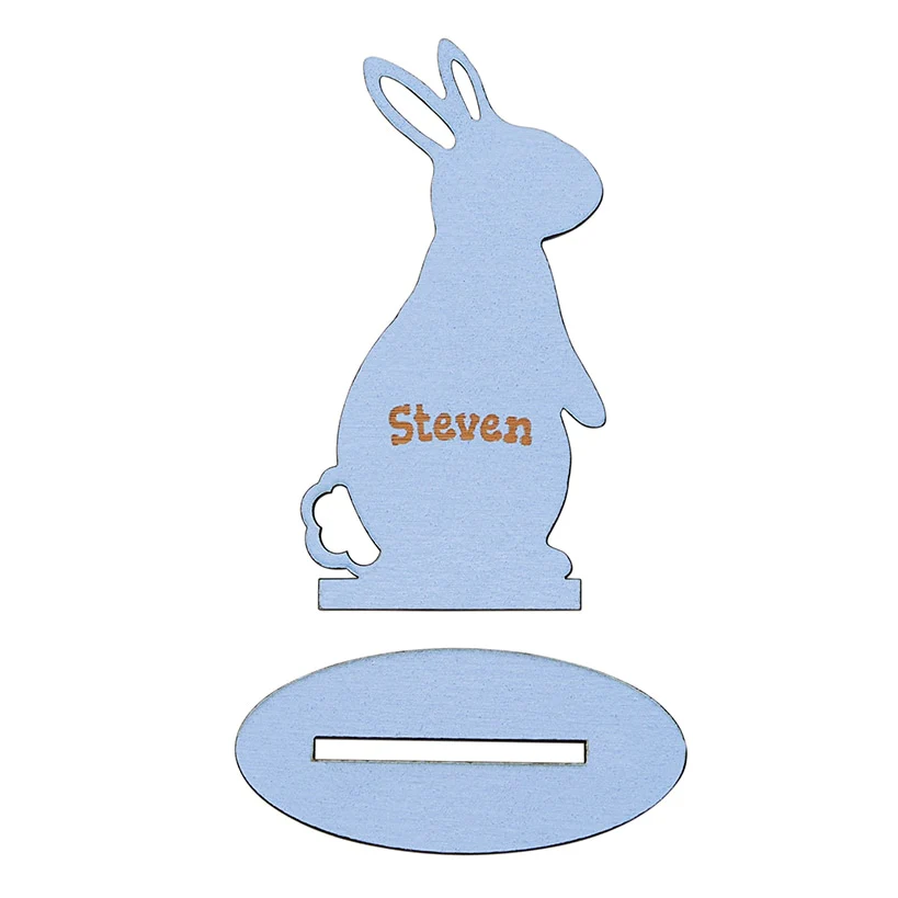 Personalized Standing Bunny Wood Gifts - Image 8