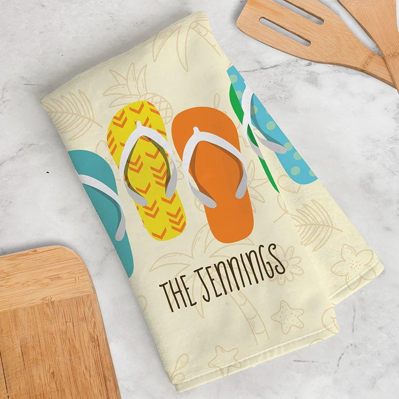 Personalized Summer Kitchen Towel - Image 4