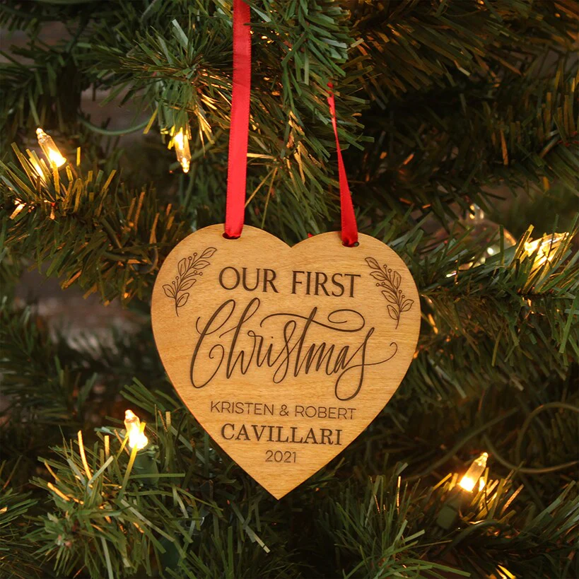 Personalized Wood Ornaments - Image 2