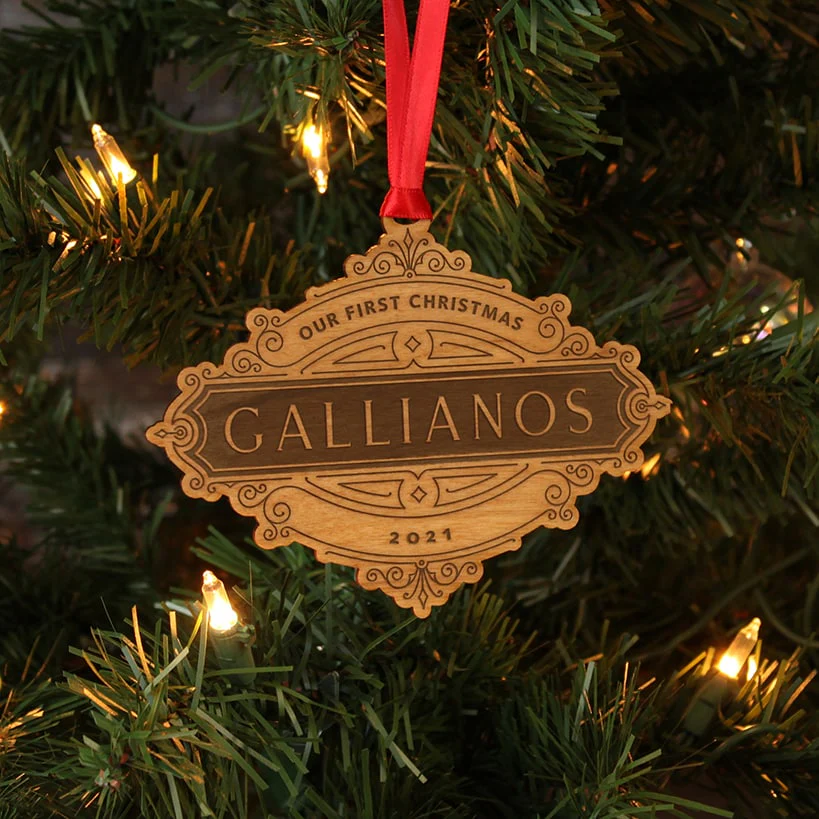 Personalized Wood Ornaments - Image 4
