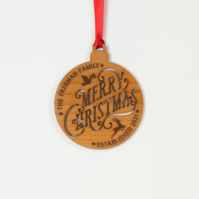 Personalized Wood Ornaments - Image 7