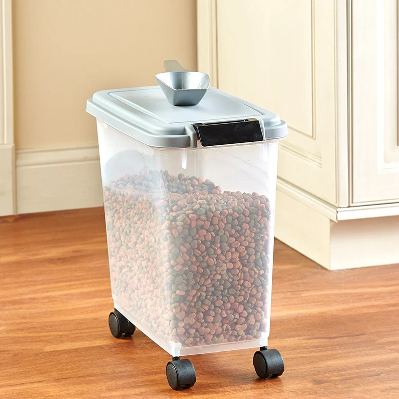 Pet Food Storage - Airtight Container with Wheels and Scoop Included - Image 7