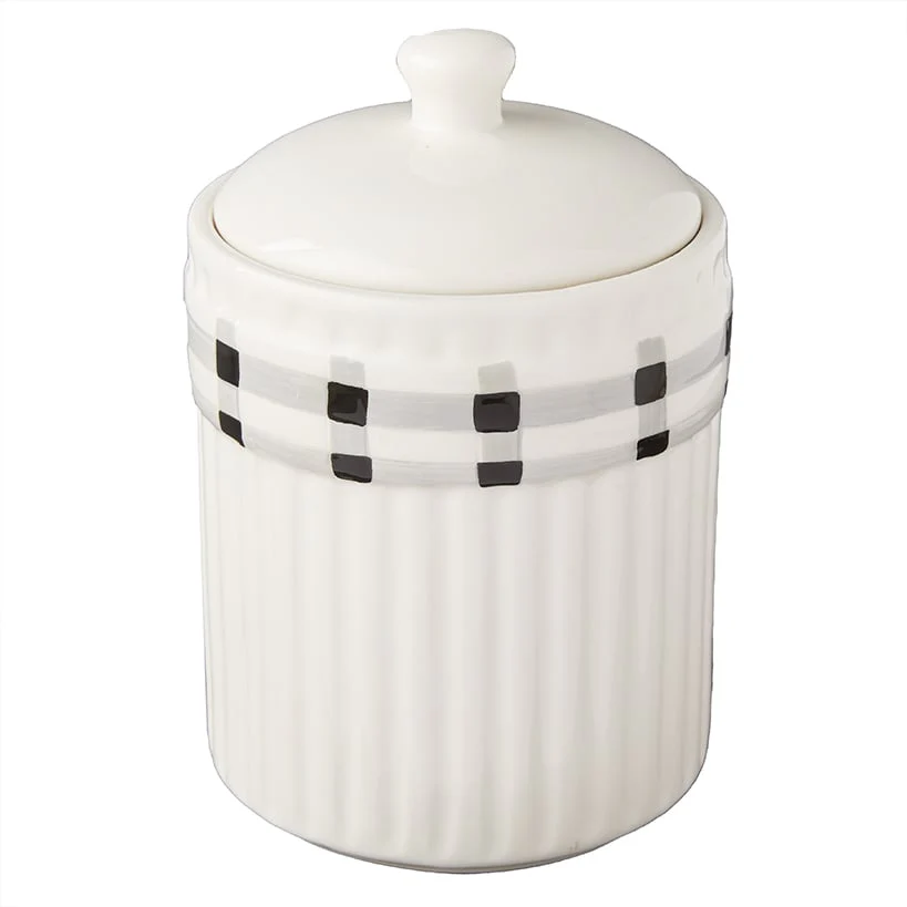 Plaid and Berries Kitchen Canister - Image 3