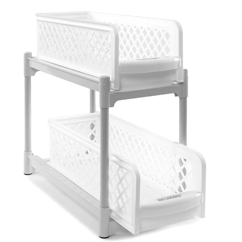 Plastic Sliding Drawer Cabinet Baskets - Image 2
