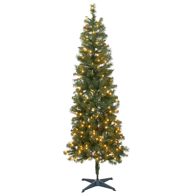 Prelit Slim Christmas Tree - 7 Ft - Image 5