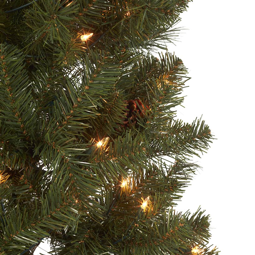 Prelit Slim Christmas Tree - 7 Ft - Image 6