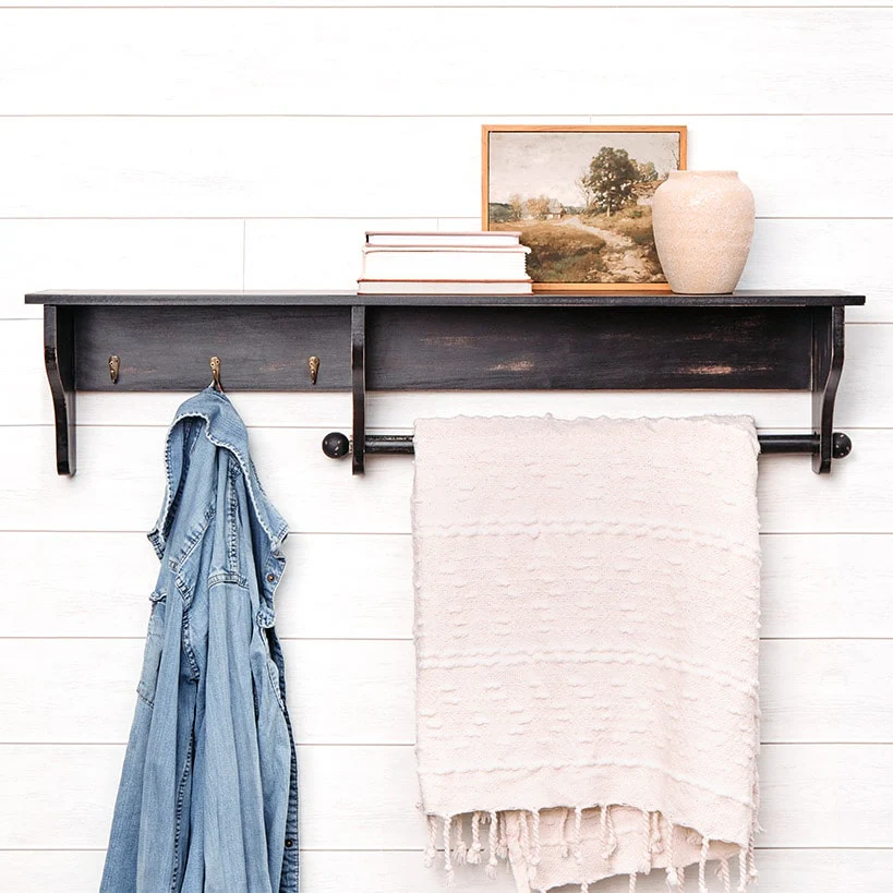 Quilt Rack with Hooks - Image 3