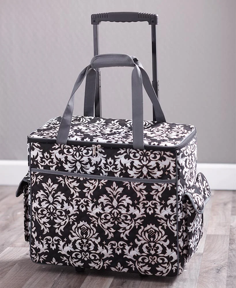 Rolling Sewing Machine Storage and Transport Tote