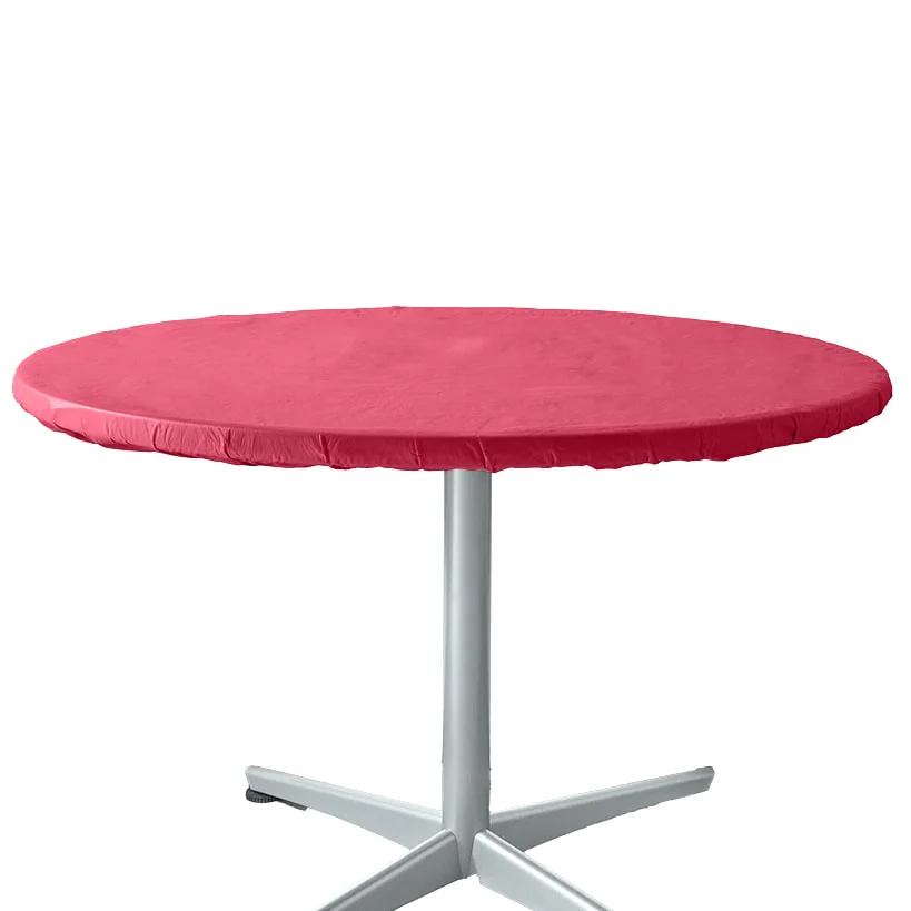 Round Solid Color Custom Fit Tablecloth