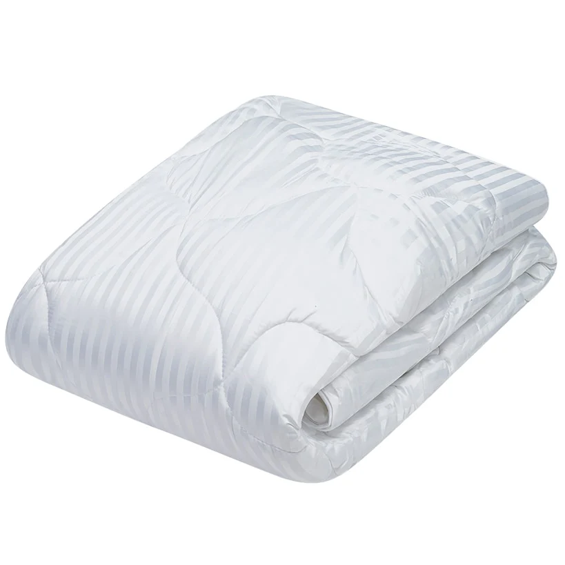 Satin Stripe 200TC Mattress Topper