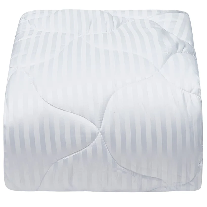 Satin Stripe 200TC Mattress Topper - Image 2