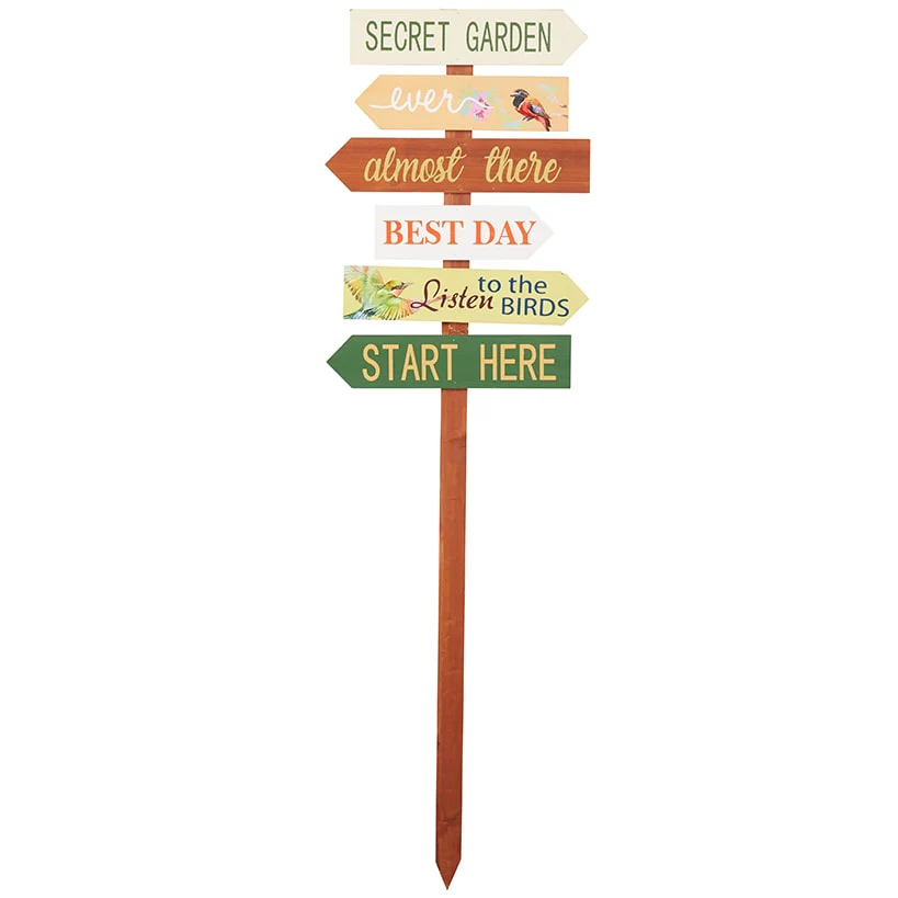 Secret Garden Directional Stake - Image 3