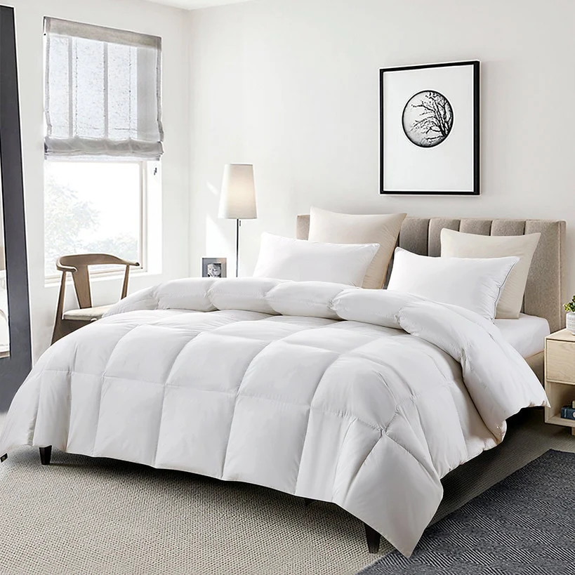 Serta ExtraWarmth 233-Thread Count Goose Feather and Down Fiber Comforter - Image 4