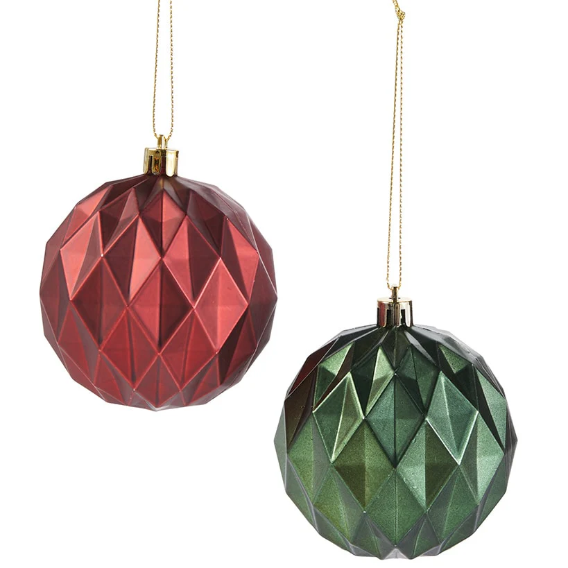 Set of 2 Argyle Ornaments - Image 2